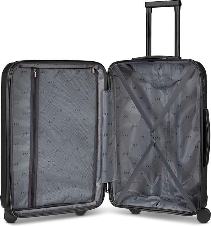 Actual product image D&N South Dakota 4 Rollen Kofferset 3-teilig mit Dehnfalte (203 l, XL (from 140l))