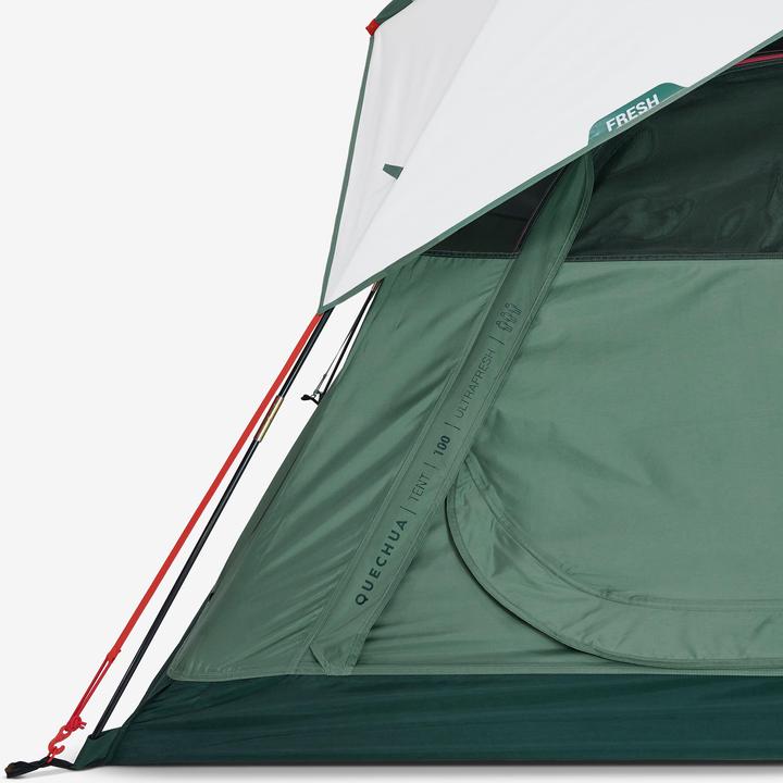 Actual product image Quechua MH100 - Fresh (Dome tent, 4.10 kg, 3 persons)