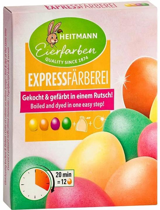 Actual product image Heitmann Express colours