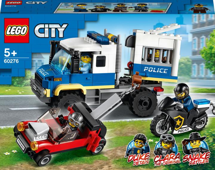 Produktbild LEGO Polizei Gefangenentransporter (60276, LEGO City, LEGO Seltene Sets)