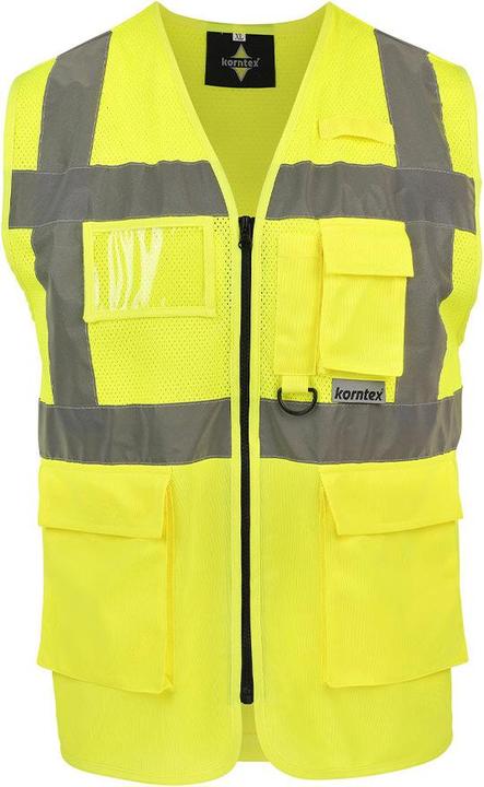 Korntex Executive Mesh Multifunktions-Warnweste