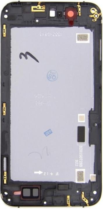 Actual product image OEM Huawei Ascend G7 Battery Cover - black (Huawei Ascend G7)