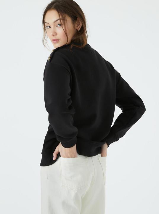 Produktbild La Redoute Collections Sweatjacke mit rundem Ausschnitt (XL)