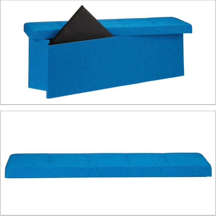 Actual product image Relaxdays Folding Storage Bench (114 cm)