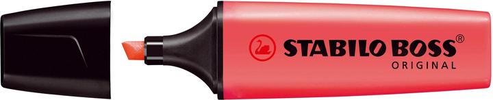 Produktbild STABILO Leuchtmarker rot, 10er Karton (Rot, 5 mm, 10 x)