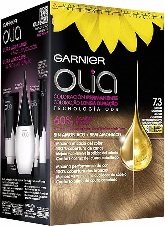 Image du produit Garnier OLIA coloración permanente #7,3-or blond foncé 4 pz (#7,3-d'or blond foncé)