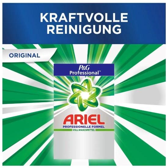 Energie-Label Ariel Professional (165 Waschgänge, Waschpulver)
