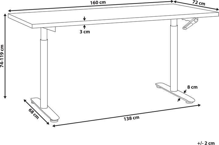 Actual product image Beliani Destin Iv