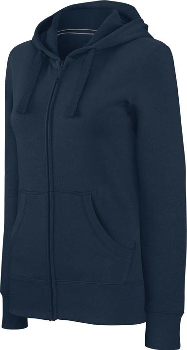 Kariban Damen Hoodie mit Reissverschluss