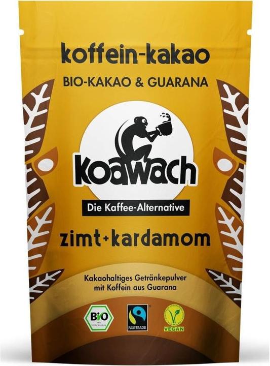 Actual product image Koawach The coffee alternative cocoa & guarana cinnamon + cardamom organic (100 g)