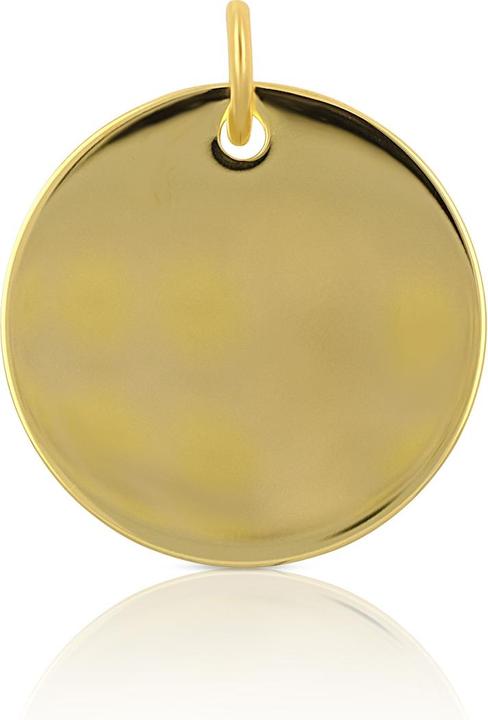 Muau Gravurplatte (750/18K Gelbgold)