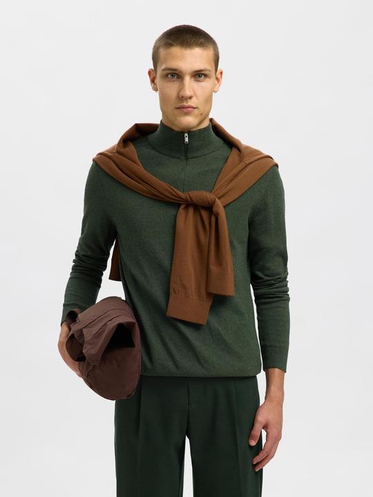 Actual product image Selected Homme Slhberg Half Zip Cardigan Noos (XL)