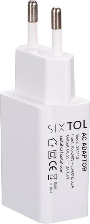 Actual product image Sixtol USB CHARGER Universal Power Supply, 5V/2A, for Diamond Car, Bloom and Flower Diffusers