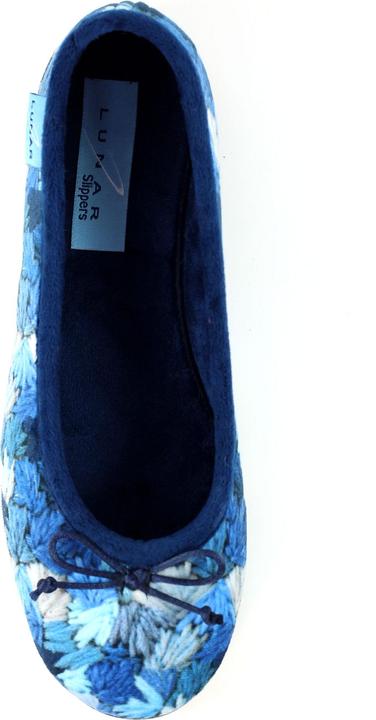 Actual product image Lunar Womens/Ladies Cancun Multi-Tone Slippers (39)