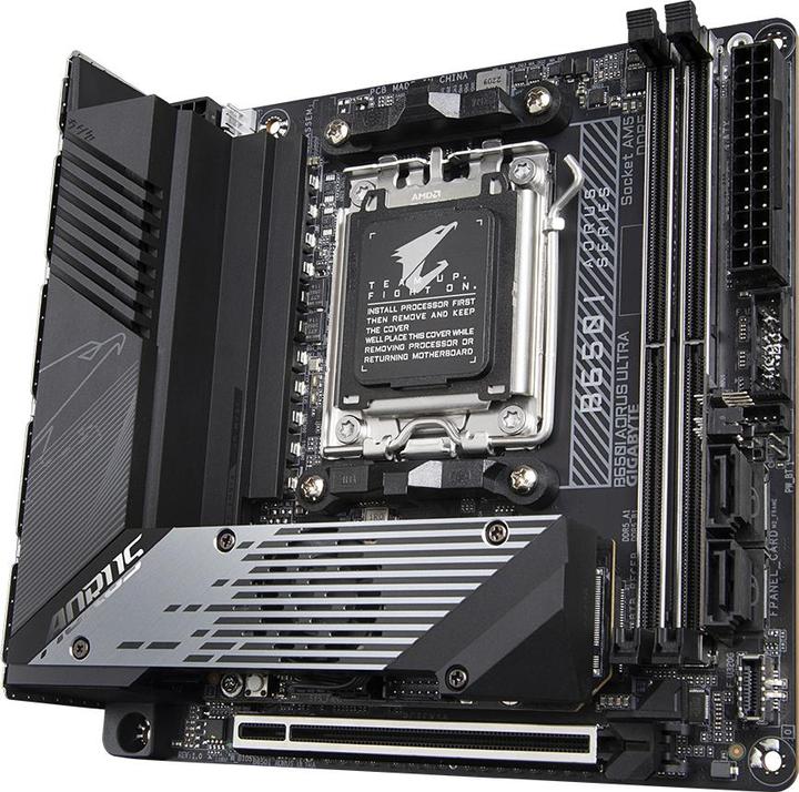 Actual product image Gigabyte B650I Aorus Ultra (AM5, AMD B650, Mini-ITX)