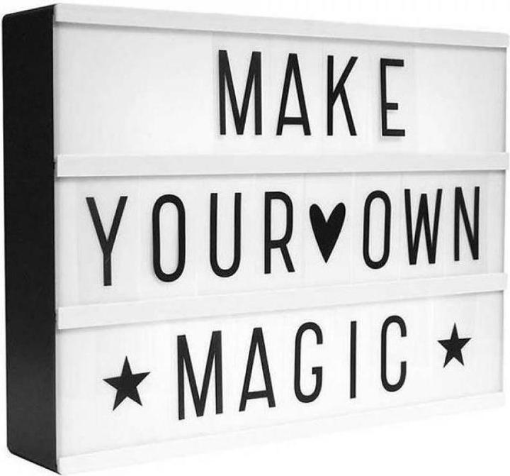 Vegas Lights Message Box