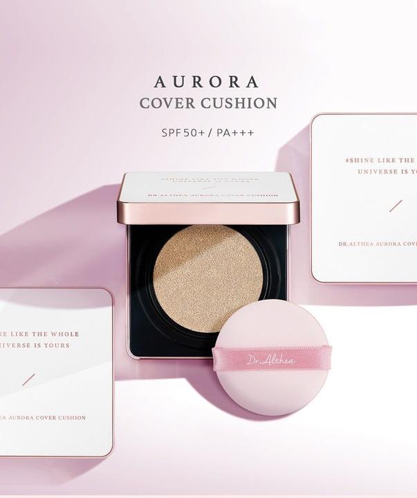 Actual product image Dr. Althea Aurora Cover Cushion + Refill SPF50+PA+++ (21 Bright)