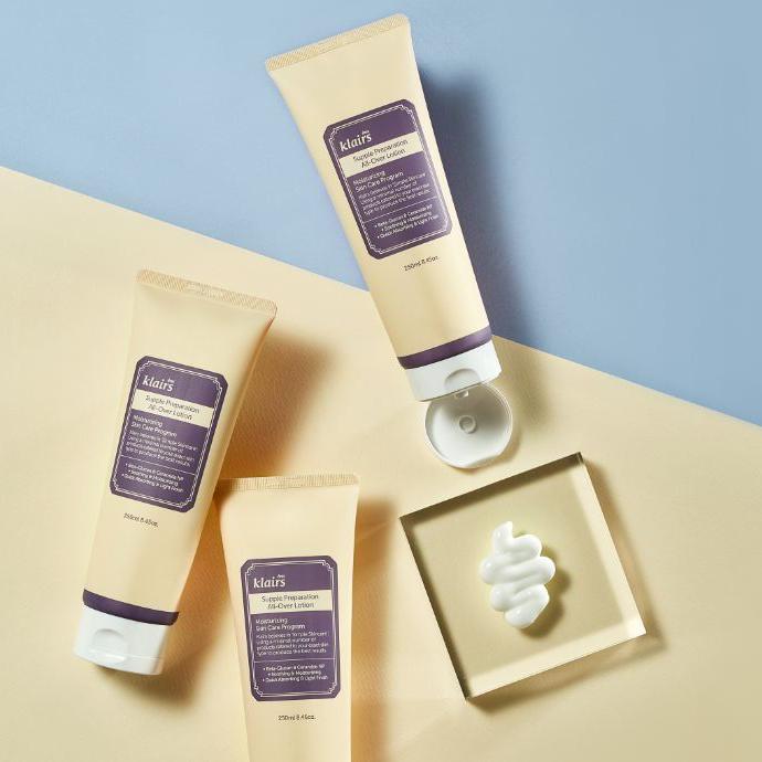Actual product image Klairs Supple Preparation All-Over Lotion (Body cream, 250 ml)