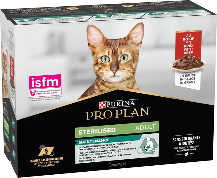 Actual product image Purina ONE Nutrisavour (Adult, 10 pcs., 850 g)