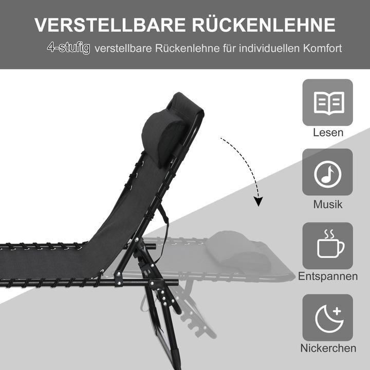 Produktbild Outsunny Klappliege (197 cm)