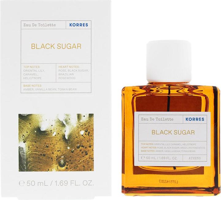 Actual product image Korres Black Sugar Eau de Toilette (Eau de toilette, 50 ml)