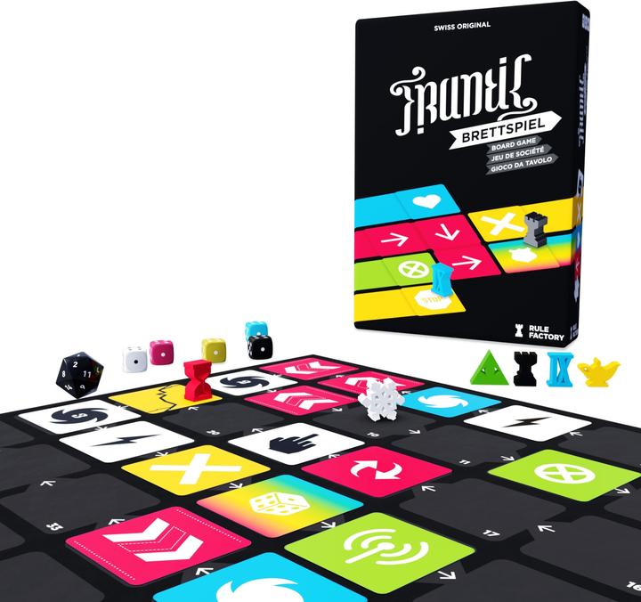 Actual product image Frantic board game (German)
