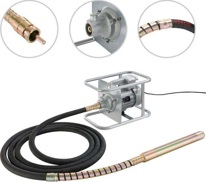 Actual product image Arebos Concrete vibrator