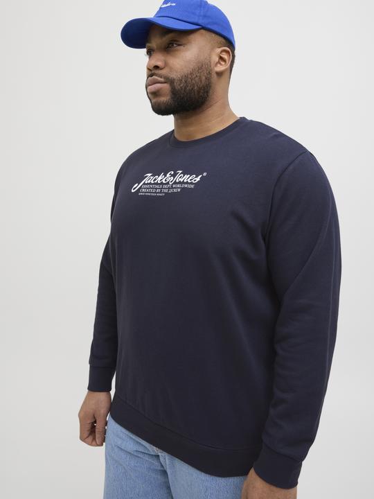 Actual product image Jack & Jones Plus Size Gedruckt Sweatshirt Sweatshirt (3XL)
