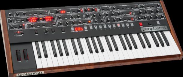 Produktbild Sequential Prophet 6 analoge synthesizer