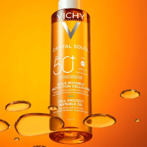Actual product image Vichy Capital Soleil Invisible (Suntan oil, SPF 50+, 200 ml)