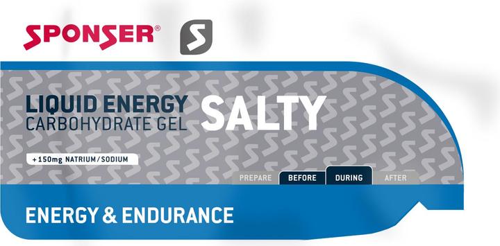 Sponser Energia liquida (Salato, 1 pz., 35 g)