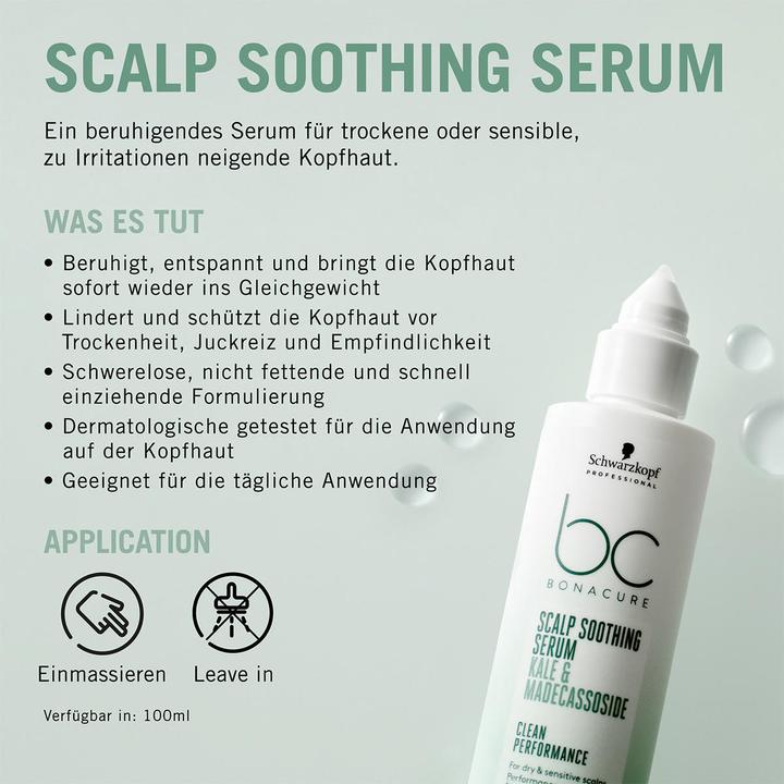 Immagine prodotto Schwarzkopf BC Scalp Care - Siero lenitivo (100 ml)