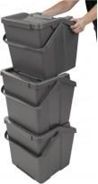 Actual product image Tontarelli vertical bin with asamoda28l yellow/black (28 l)