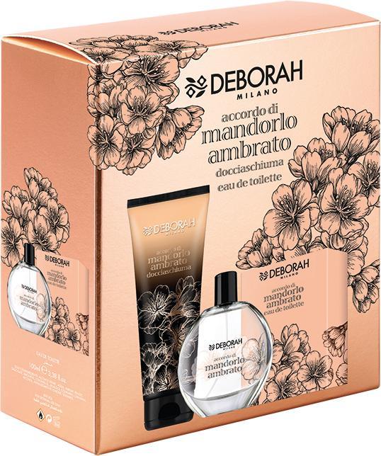 Produktbild Deborah Milano Kit Mandel Amber Eau De Toilette + Duschgel