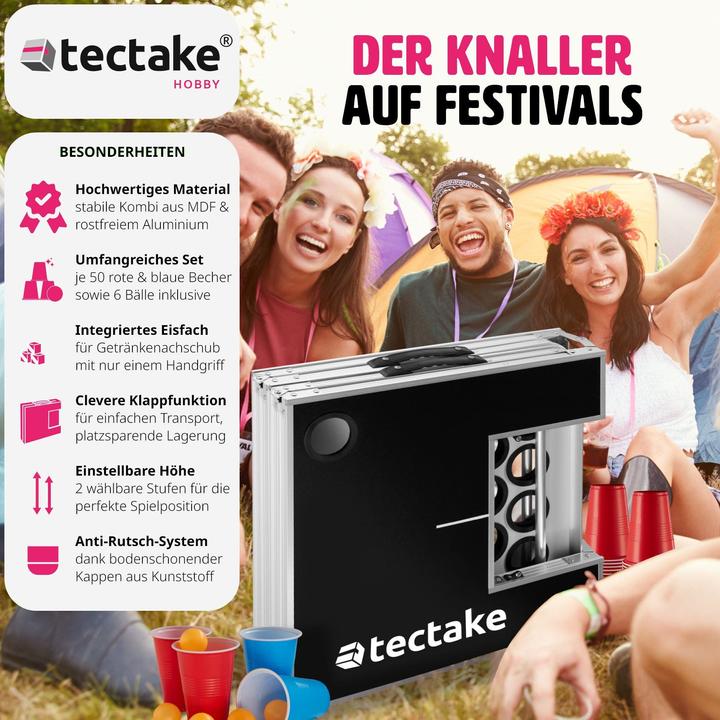 Image du produit tectake Table à bière