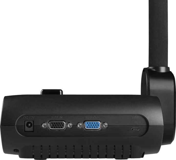 Actual product image AVerMedia F17+ Document Camera 13MP 4K 60FPS 23X zoom with VGA HDMI & USB flex arm (4K, A3)