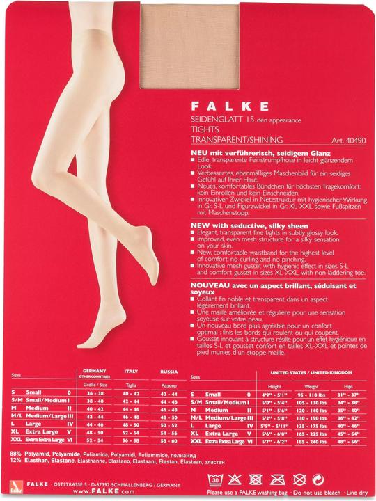 Image du produit Falke Seidenglatt 15 TI (15 DEN, 40 - 42)