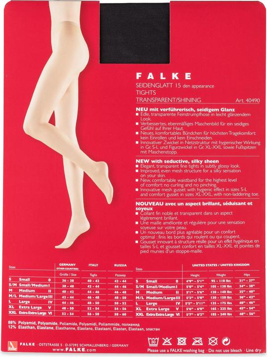 Immagine prodotto Falke Seidenglatt 15 TI (15 DEN, 40 - 42)