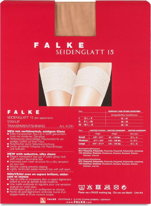 Actual product image Falke Seidenglatt 15 STU (15 DEN, 38 - 39)