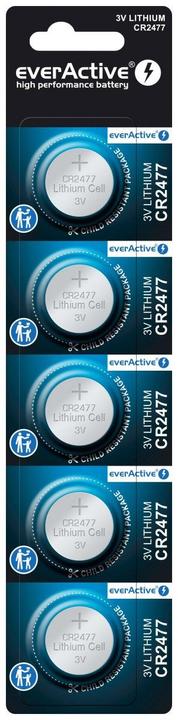 Produktbild Everactive High Performance Batterie (5 Stk., CR2477, 800 mAh)