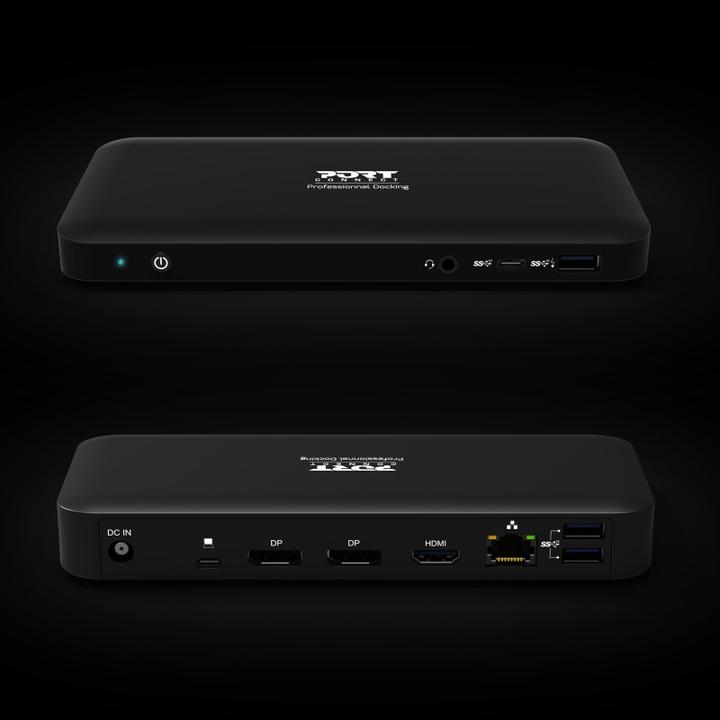 Produktbild Port Designs Docking Type C Office 3 X - Eu (USB-C, 9 Ports)