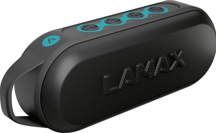 Produktbild Lamax Street2 15 W Tragbarer Stereo-Lautsprecher Schwarz (22 h, Batteriebetrieb)