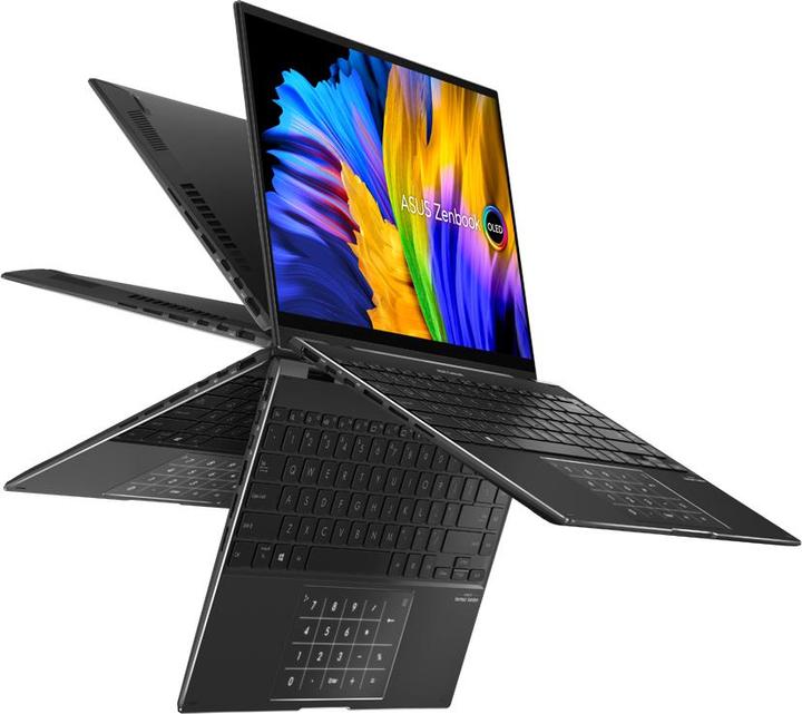 Image du produit ASUS UN5401QA-KN186W AMD Ryzen 9 5900HX 14inch WQXGA+ 16GB 512GB SSD UMA W11H Jade Black (P) (14", AMD Ryzen 9 5900HX, 512 Go)
