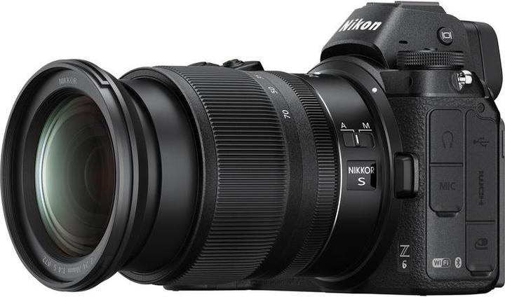 Immagine prodotto Nikon Z 6 Kit 24-70mm  + adattatore per obiettivi FTZ (24 - 70 mm, 24.50 Mpx, Full frame / FX)