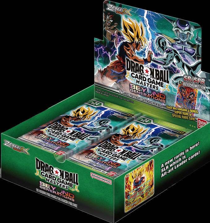 Produktbild Dragon Ball Masters Zenkai Series Ex Set 07 B24 Beyond Generations Booster Display (24 Packs) - Sup (Englisch, Booster Display)