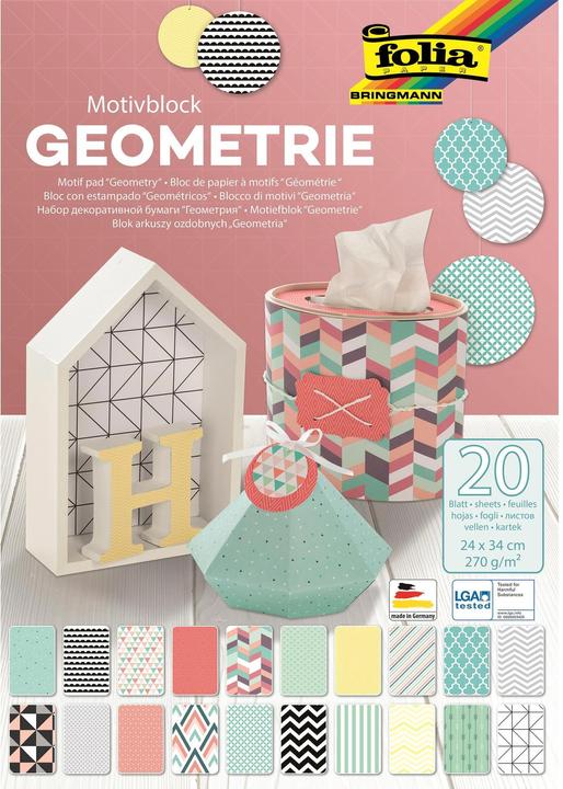 Folia Motivblock (270 g/m², 20 x)