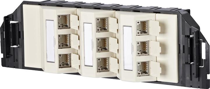 Metz Connect 130B11S90301-E - RJ-45 - 6a - Black - White - 1 piece(s)
