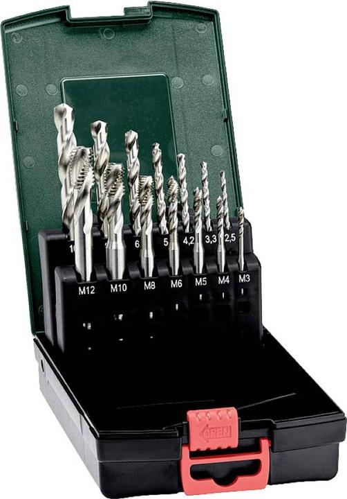 Actual product image Metabo Machine tap set, 14 pieces