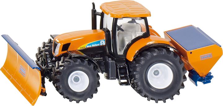 Actual product image Siku Tractor with clearing blade and spreader