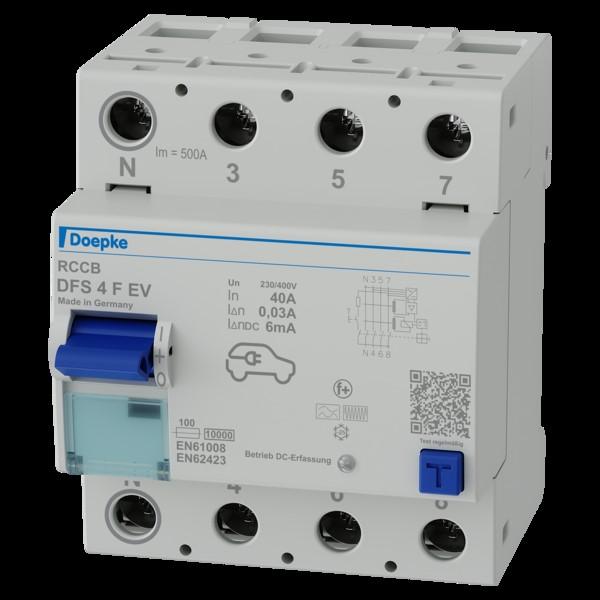 Actual product image Doepke FI circuit breaker DFS 4 4040.03 F EV